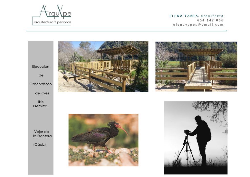 Observatorio de aves | ARQUYPE ARQUITECTURA Y PERSONAS